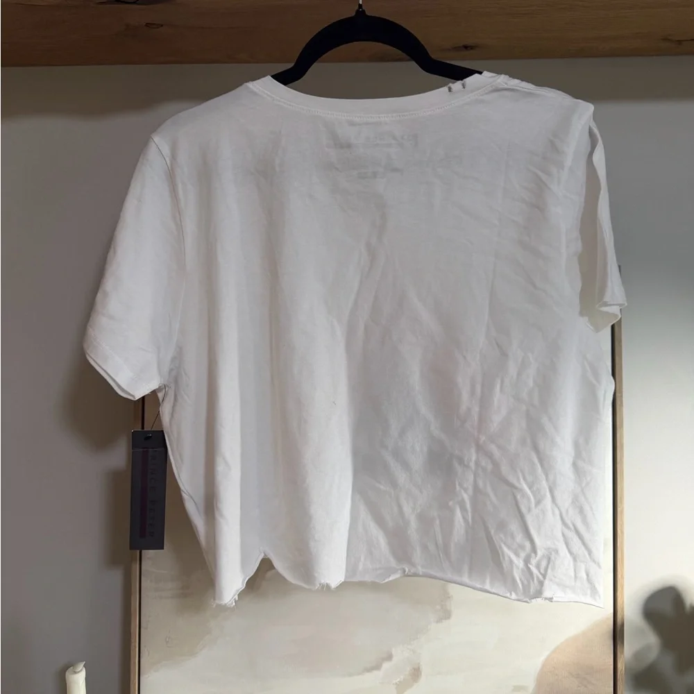 NWT Prince Peter Collection Distressed Crop Evil Eye Tee - Picture 7 of 7